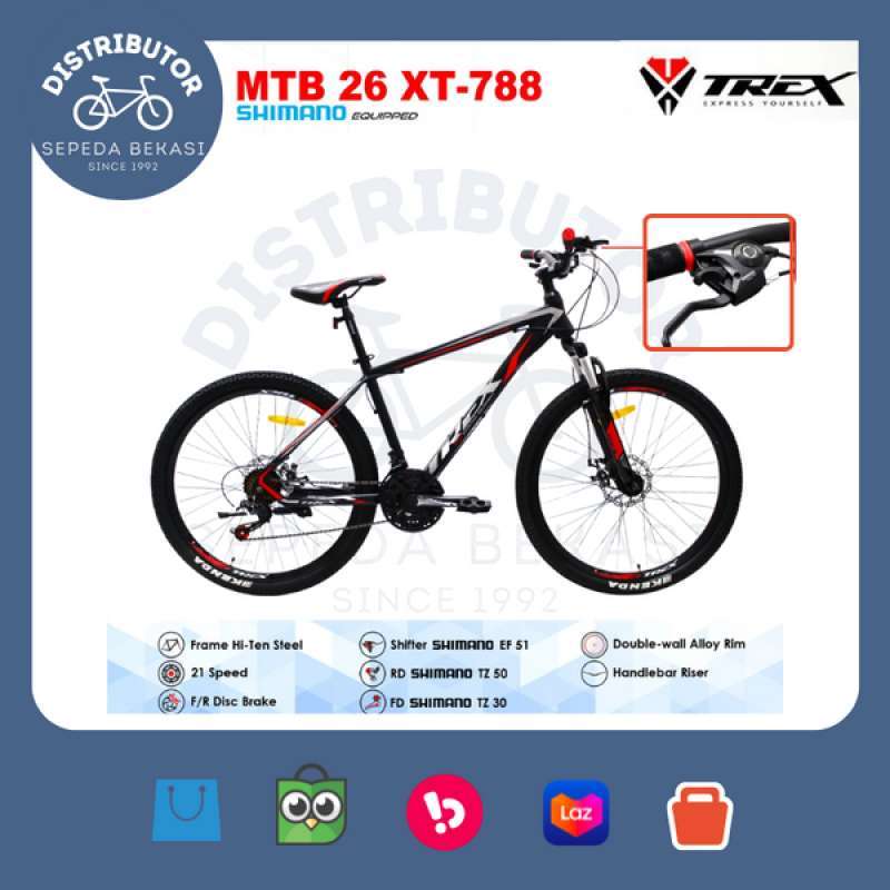 Sepeda trex xt new arrivals 788