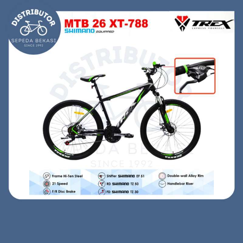 Sepeda trex xt 788 clearance