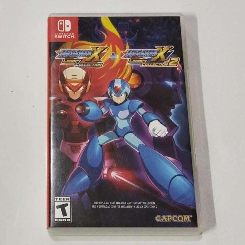 Jual Kaset Nintendo Switch Megaman X Legacy Collection 1+2 Bekas