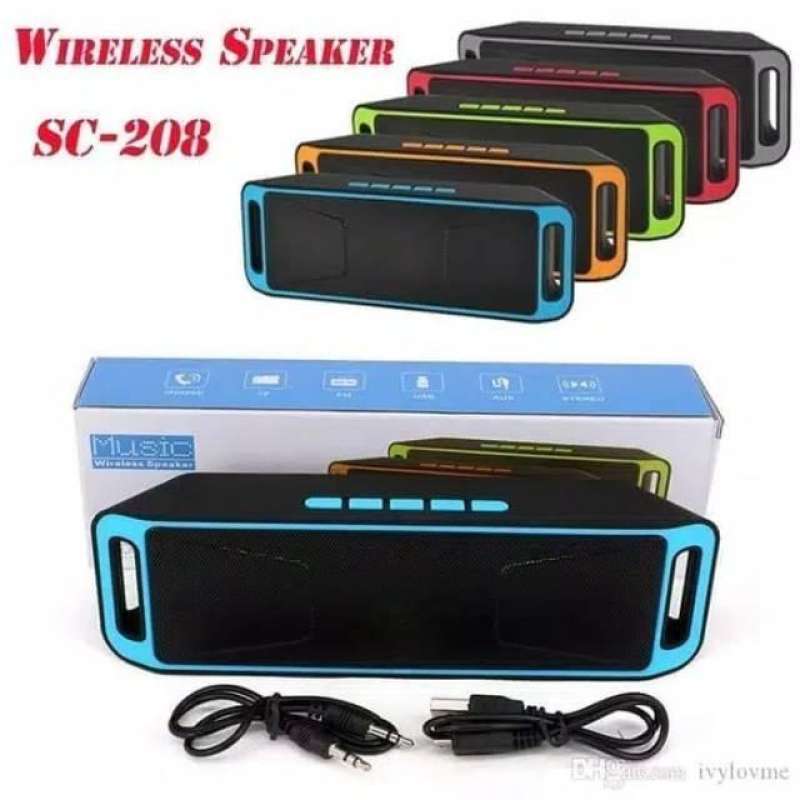 Tegenstander Stuiteren filosofie Jual Speaker Portable Wireless A2DP STEREO MEGA BASS FM Radio Memory card  di Seller SinarEvendi - Utan Panjang-2, Kota Jakarta Pusat | Blibli
