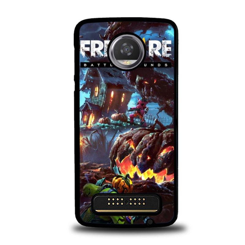 Casing Custom Hardcase Free Fire W9105 Motorola Moto Z Play Case