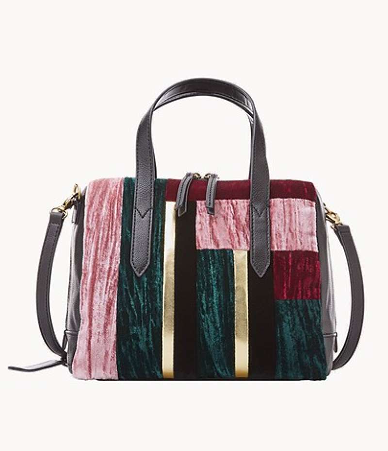 Fossil sydney satchel shop patchwork