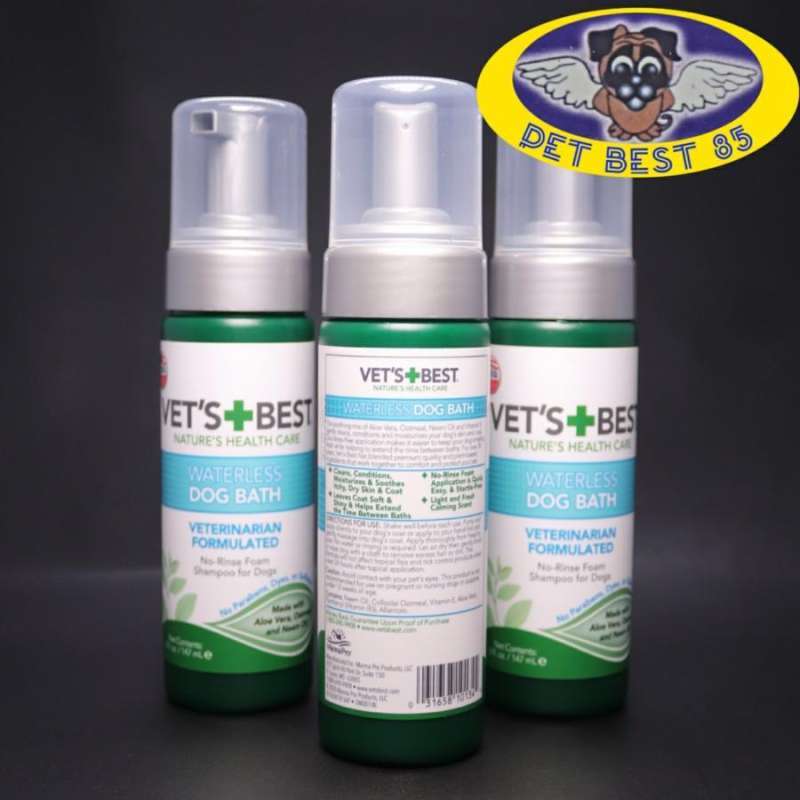 Vet's best cheap waterless dog bath