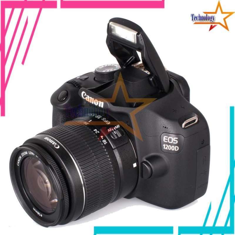 Jual Paket Kamera Canon Dslr Eos 1200d Kit 18-55mm Is Ii Original