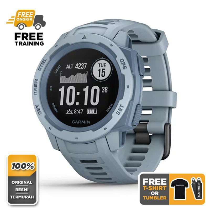 Promo Jam Tangan Garmin Instinct Gps Watch Seafoam Sea Diskon 23 Di Seller Toko Jam Rolex Pasar Baru Kota Medan Blibli