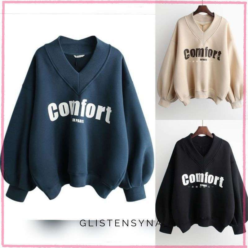 Jual Sweater Jaket Pria Wanita Sweater Wanita Kekinian Comfort Sweater Oversize Ootd Wanita Di Seller Glistensyna Padamulya Kab. Bandung Blibli