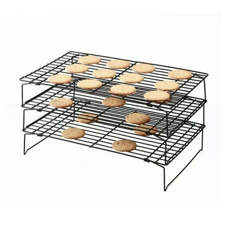 Jual Oem Rak Pendingin Kue Cake Tingkat 3 Susun Peralatan Kue Online September 2020 Blibli Com