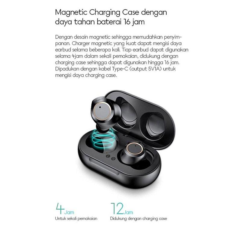 Jual Vivan Tws1 Liberty T100 Wireless Bluetooth Earbuds True Wireless Stereo Earphone Tws Headset Online November 2020 Blibli