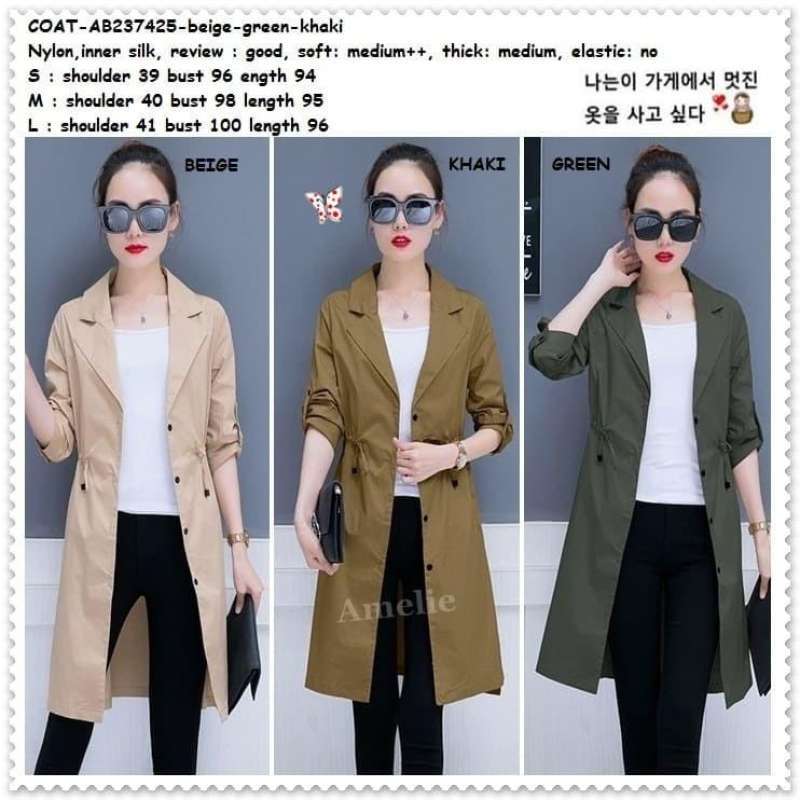 Jaket coat korea Clearance