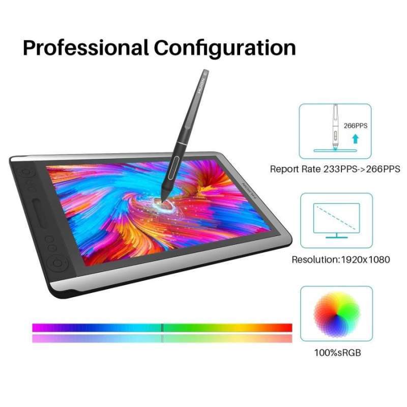 HUION KAMVAS PRO 16 (GT-156PRO) セット