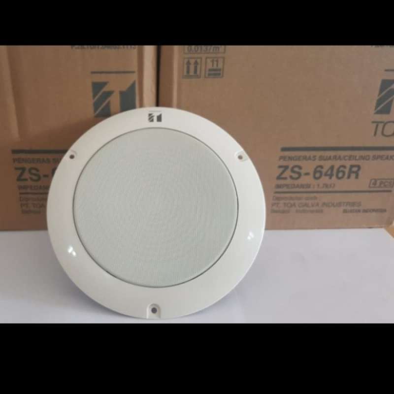 Promo Ceiling Speaker Toa/zs-646r/original Diskon 31% Di Seller - Main Image