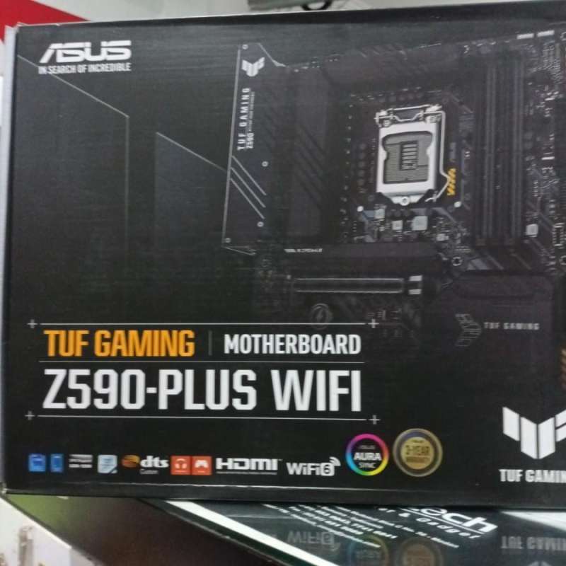 Motherboard ASUS Z590 Plus Wifi TUF Gaming Garansi Resmi