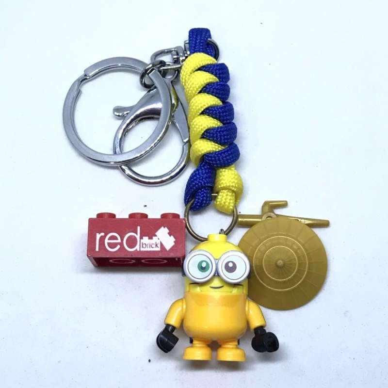 Minion paracord keychain hotsell