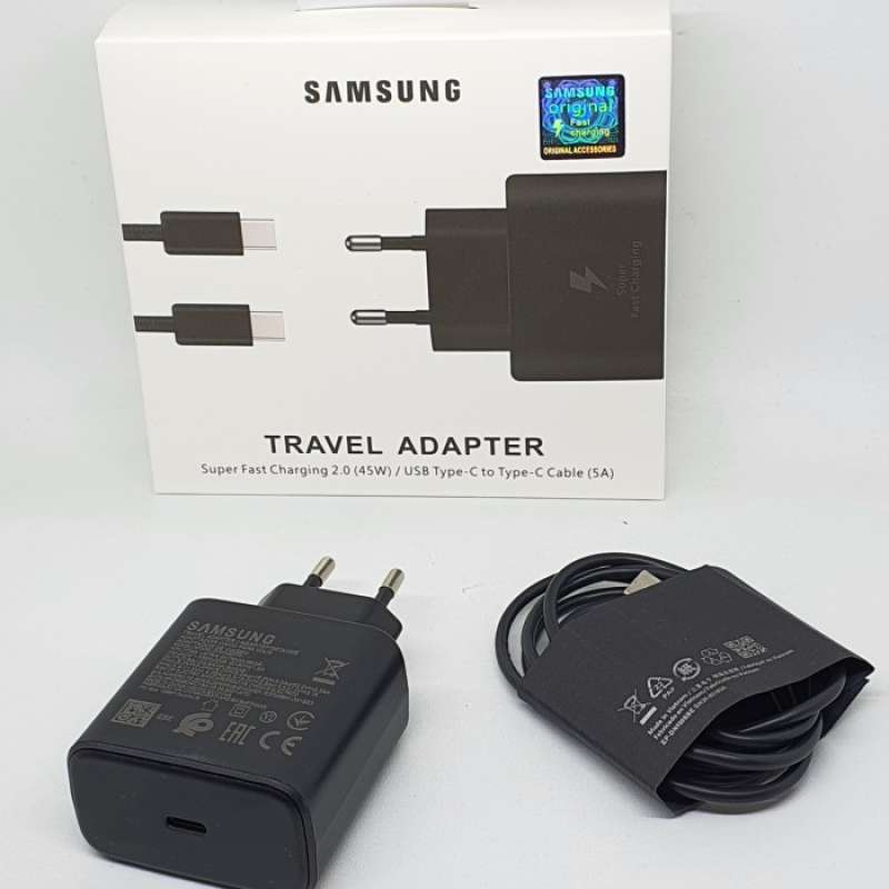 Jual Jual Travel Adapter Samsung Charger 45watt S21 Ultra Super