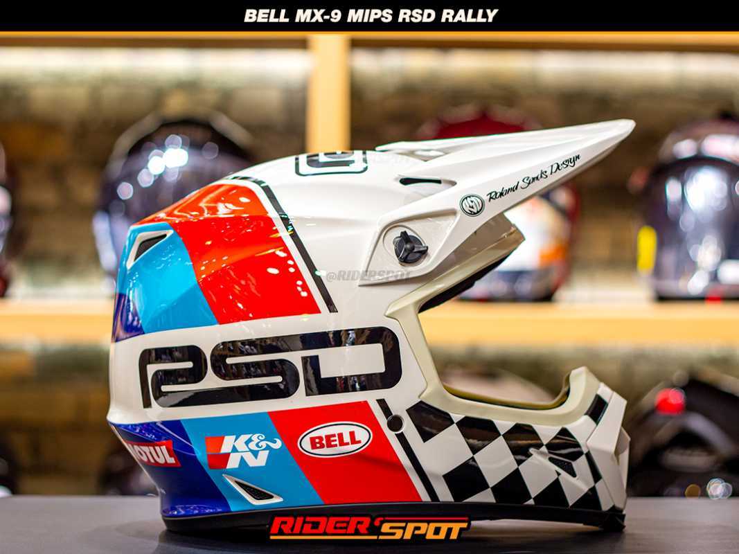 Motorcycle Helmet Rsd Mx9 Mips Moto Cross Enduro Helmet Bell MX-9