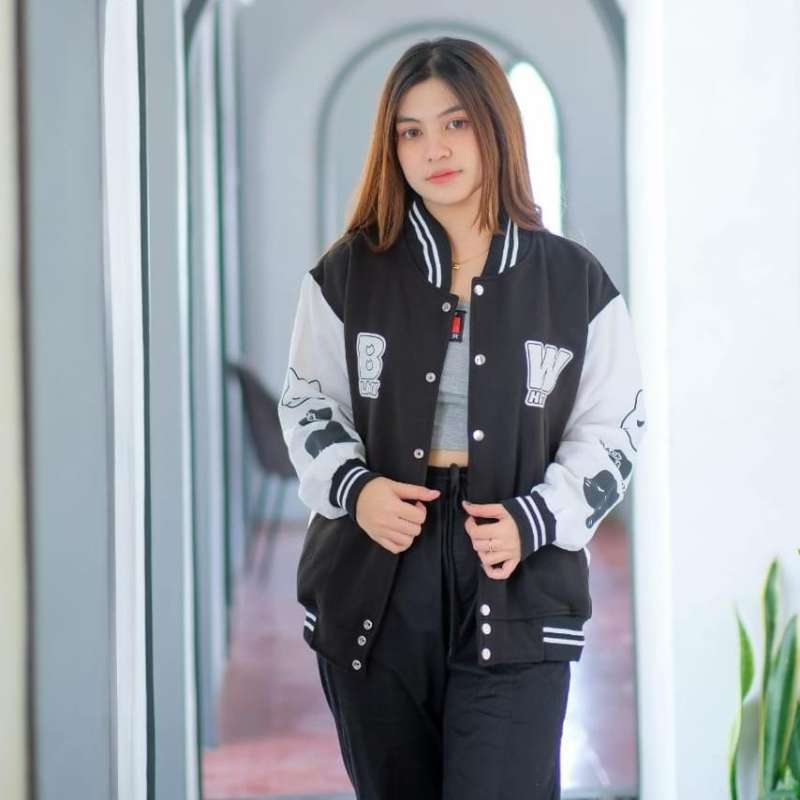 Jual varsity jacket on sale