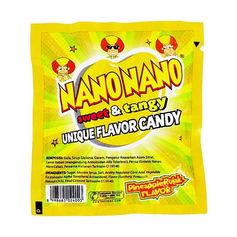 Jual Nano Nano Manis Asem Asin Rasa Rujak Nanas Permen 2 Pcs Online Oktober 2020 Blibli Com