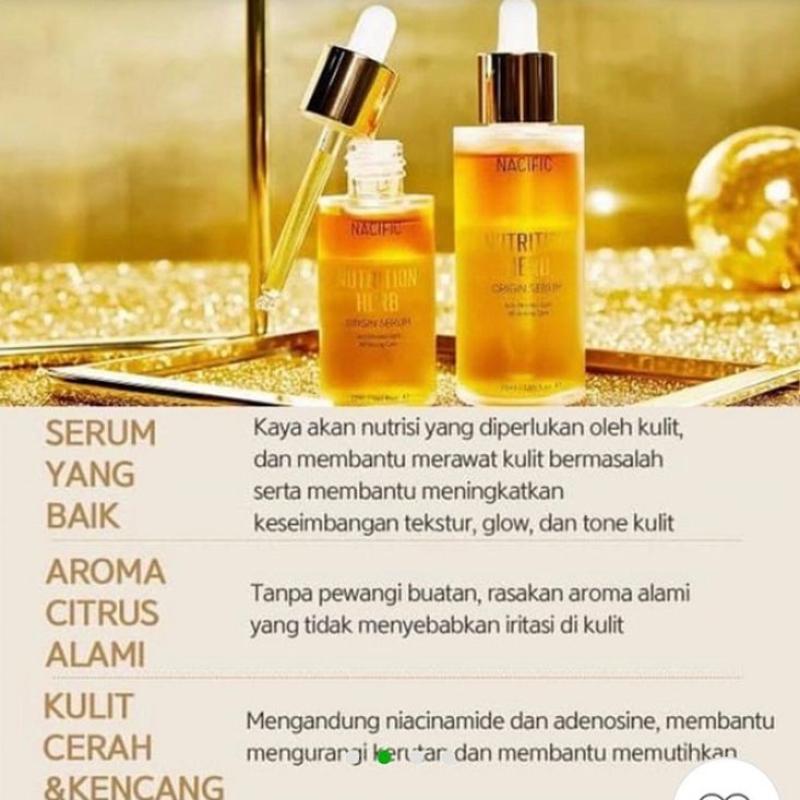 Jual Nacific Nutrition Herb Origin Serum 50 Ml Online Oktober 2020 Blibli Com