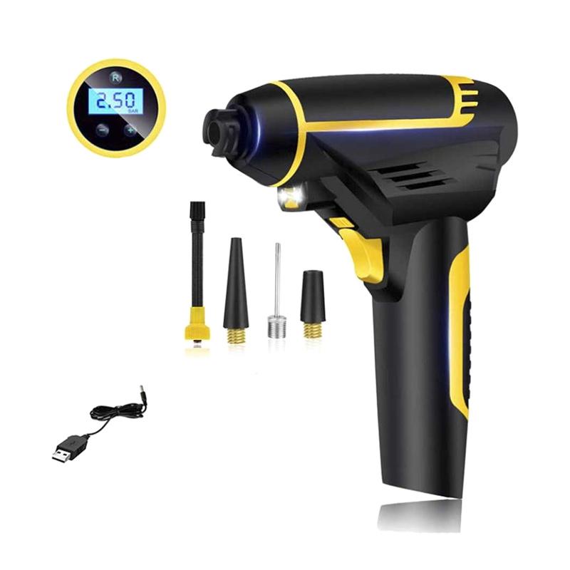 Electric Air Pump For Tires
 - Jual E Accessory Cordless Handheld Mini Electric Car Air Pump Rechargeable Tire Inflator Online November 2020 Blibli Com