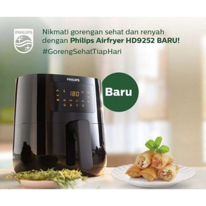 PROMO PHILIPS Air Fryer HD9252 Digital Garansi Resmi 14% di Seller Market - Kapuk, Kota Jakarta Barat | Blibli