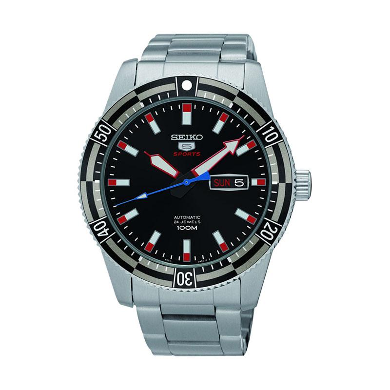 Jual Seiko 5 Sports Jam Tangan Pria Black Red Dial Srp735k1 Online Oktober 2020 Blibli Com