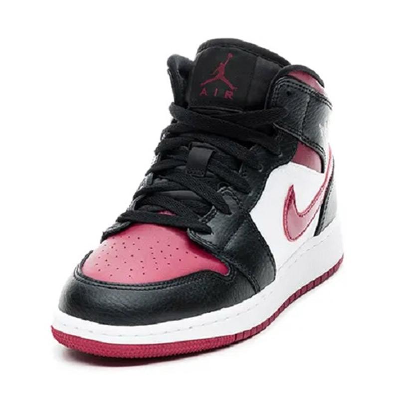 Jual NIKE Air Jordan 1 Mid Bred Toe GS Sepatu Sneakers Pria di