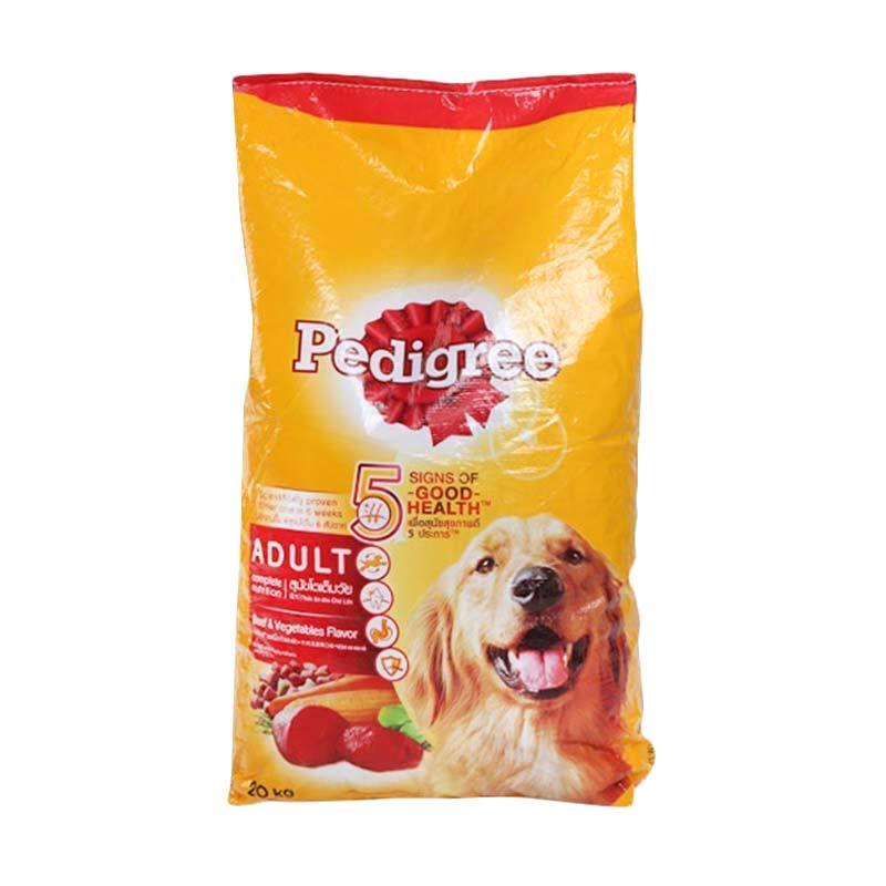 Harga pedigree 20kg shop