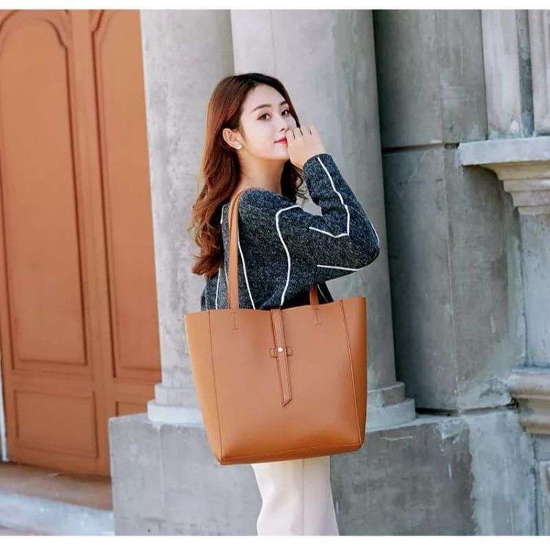 Tas miniso cheap tote bag