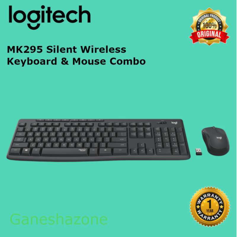 Logitech Keyboard Mouse Combo MK295 Silent Wireless Logitech MK 295 Silent Wireless Keyboard Mouse Bundle