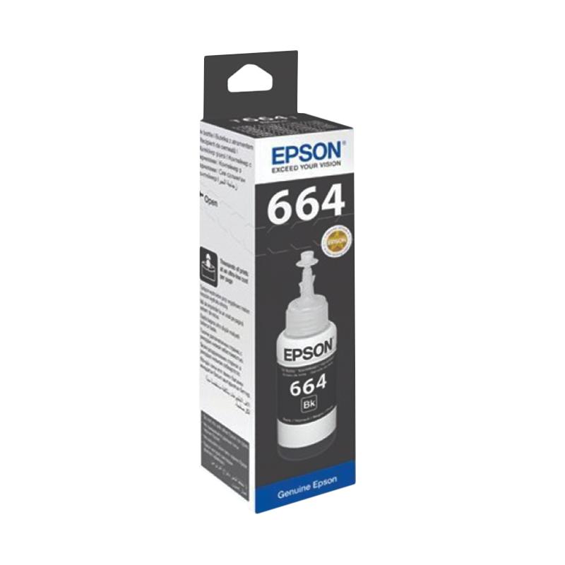 Promo Epson 664 T664 Tinta Cartridge - Black [Original] di Seller RIDICOMP  - Kota Probolinggo, Jawa Timur | Blibli