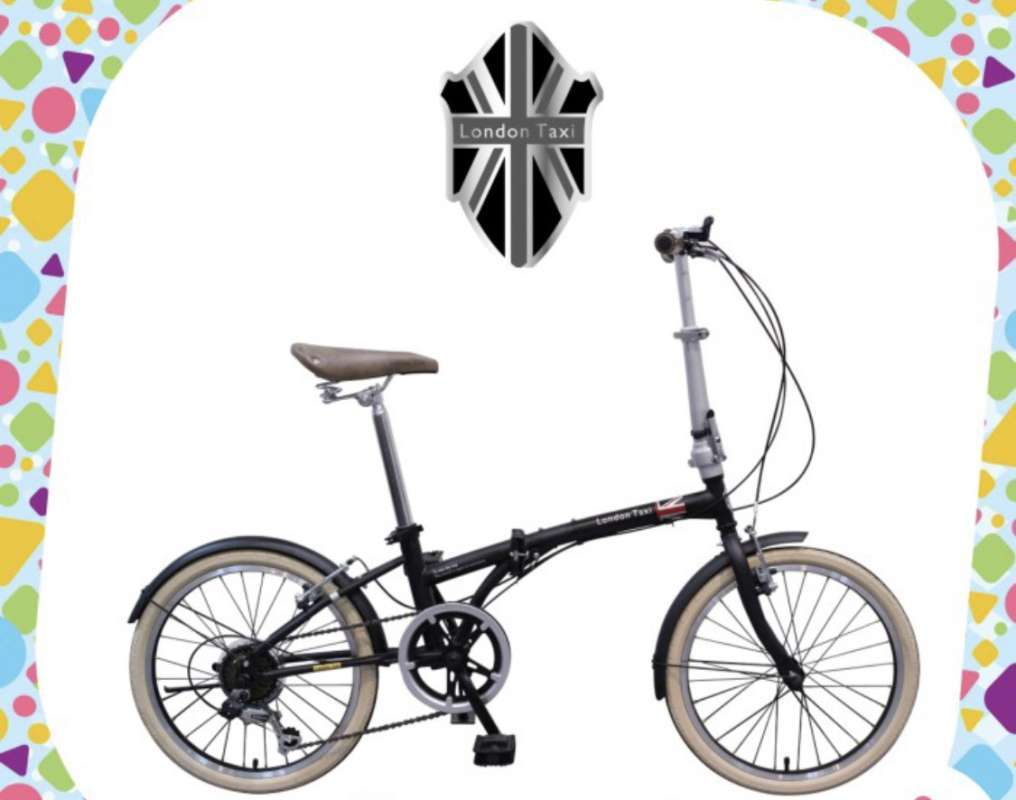 Jual Sepeda London Taxi 20 inch folding bike BLACK di Seller