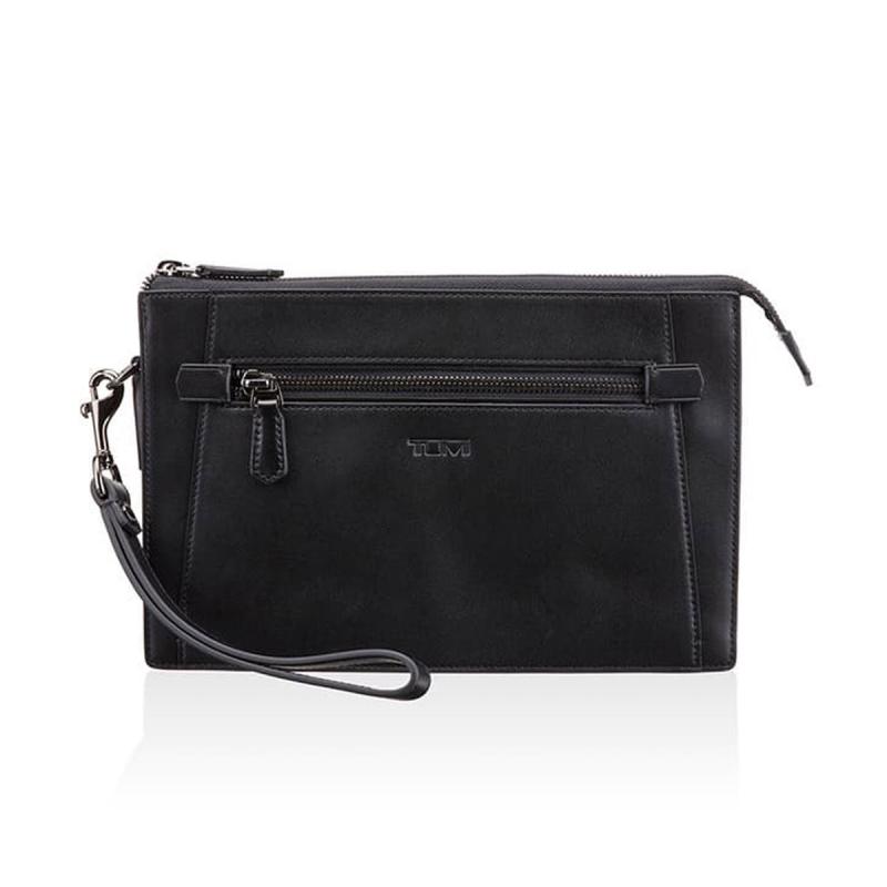 Tumi nassau shop double zip clutch