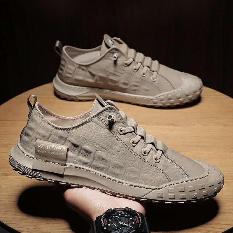 Sepatu Pria Sneakers 01247770 Men s Crocodile Style Sneakers