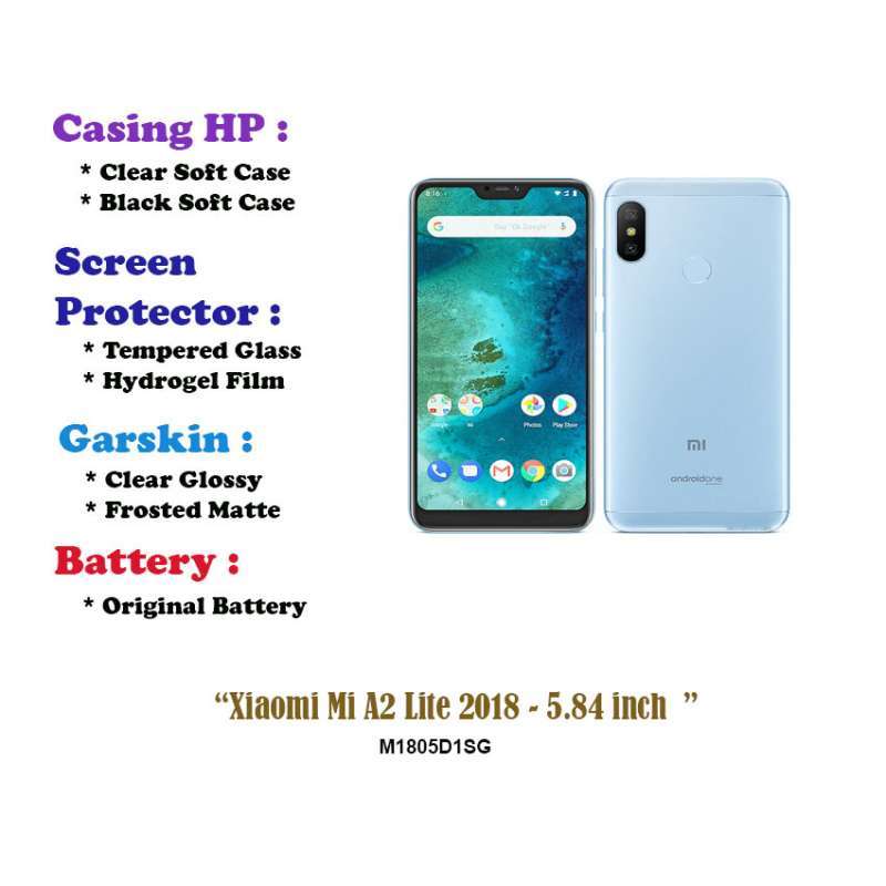 Xiaomi Redmi Mi A2 Matte Screen Guard Tempered Glass Xiaomi Redmi