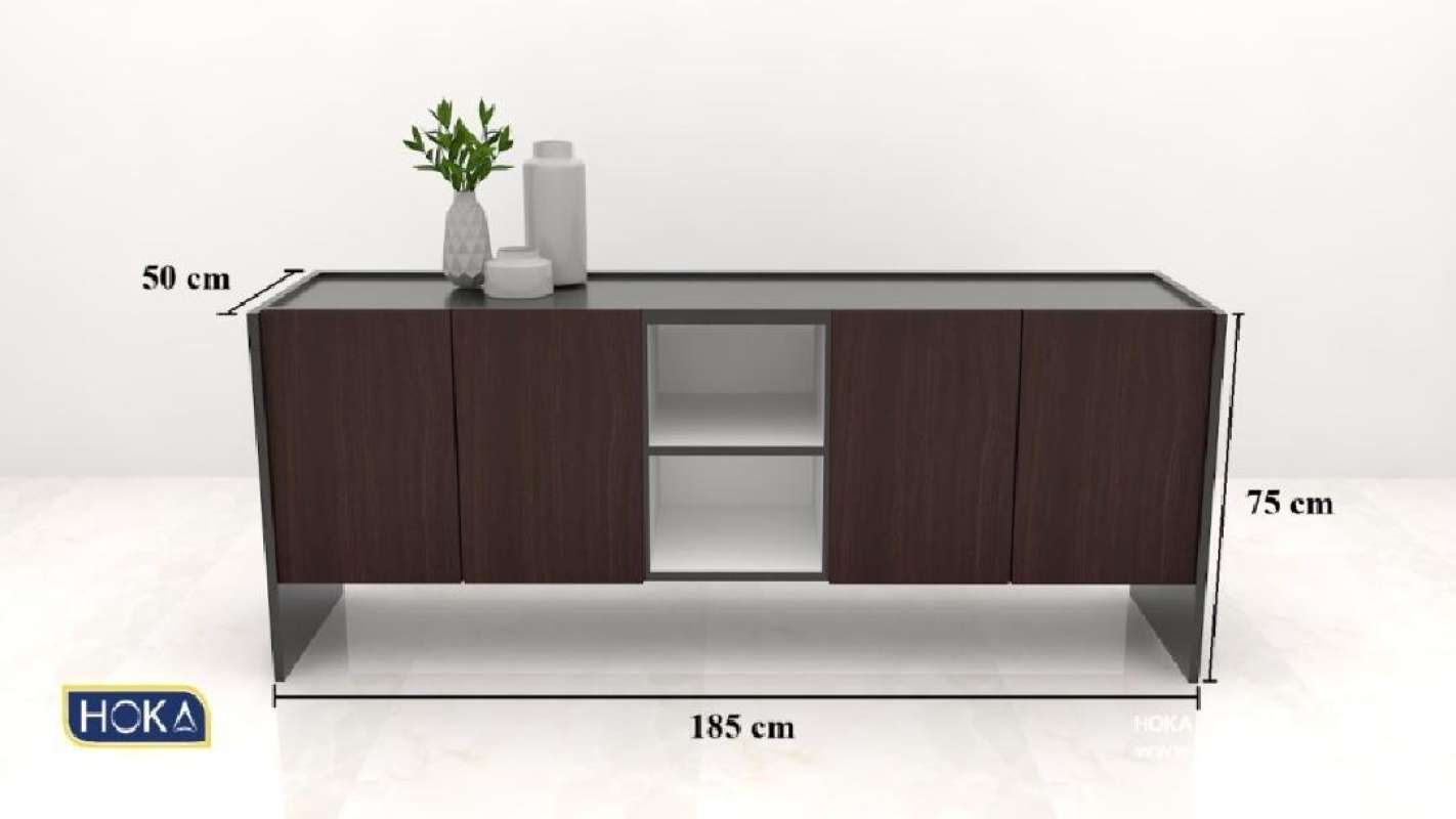 Jual AF Credenza Filling Cabinet Rak Storage HFH078 di