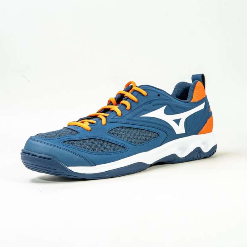 Jual Sepatu Volley Mizuno Original Dynablitz Dark Denim V1GA212221