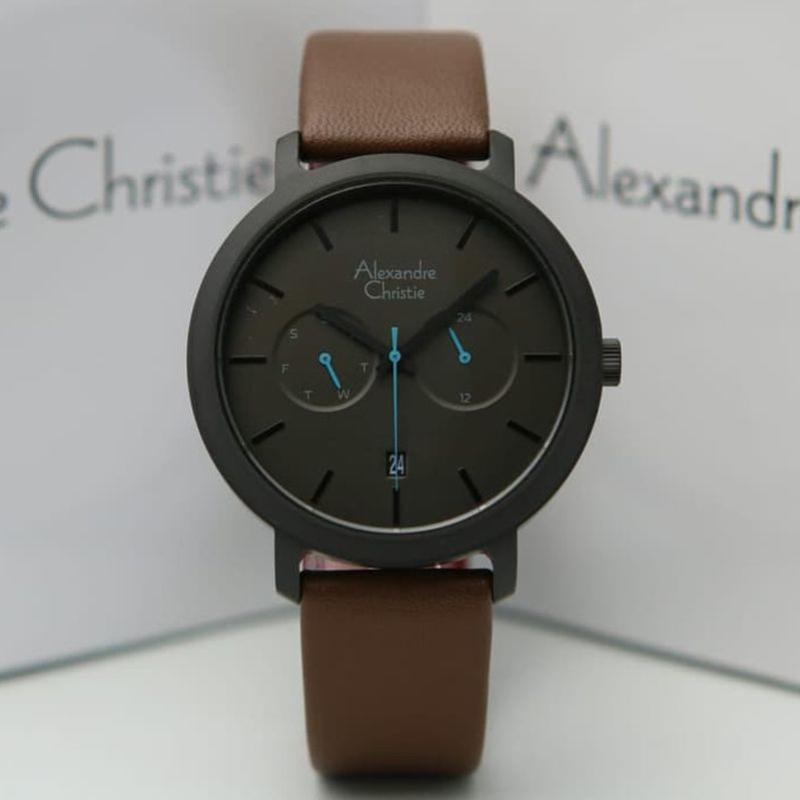 Alexandre christie best sale watch leather strap