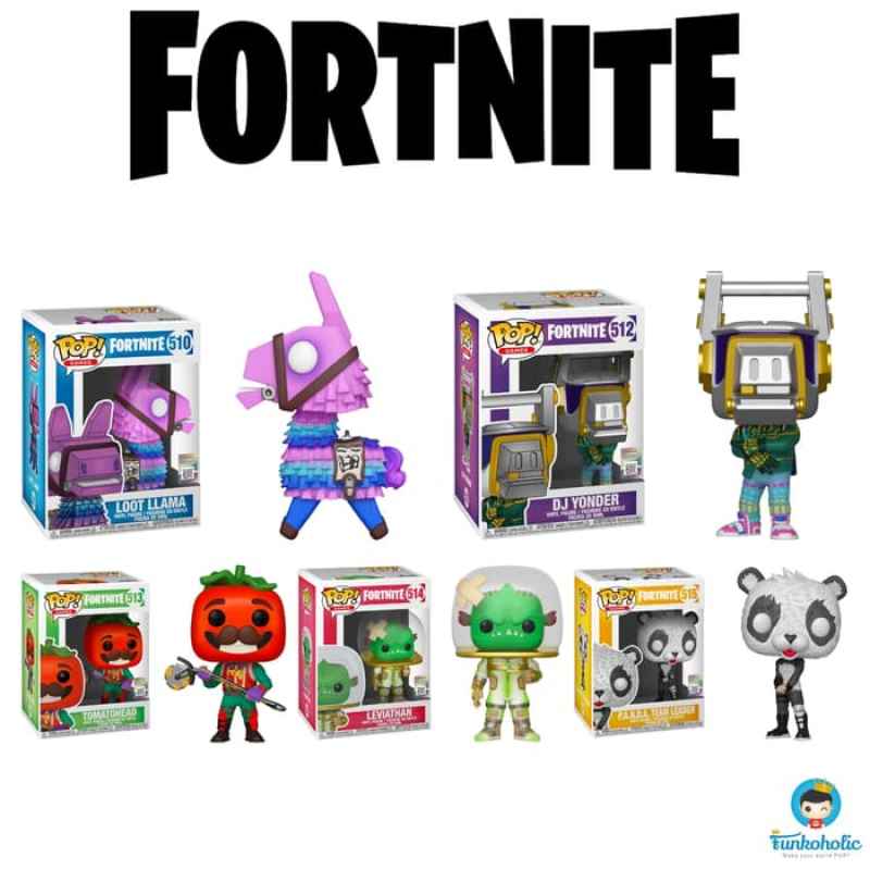 Funko POP Games Fortnite Wave Set Promotion Action Figure [5 items]