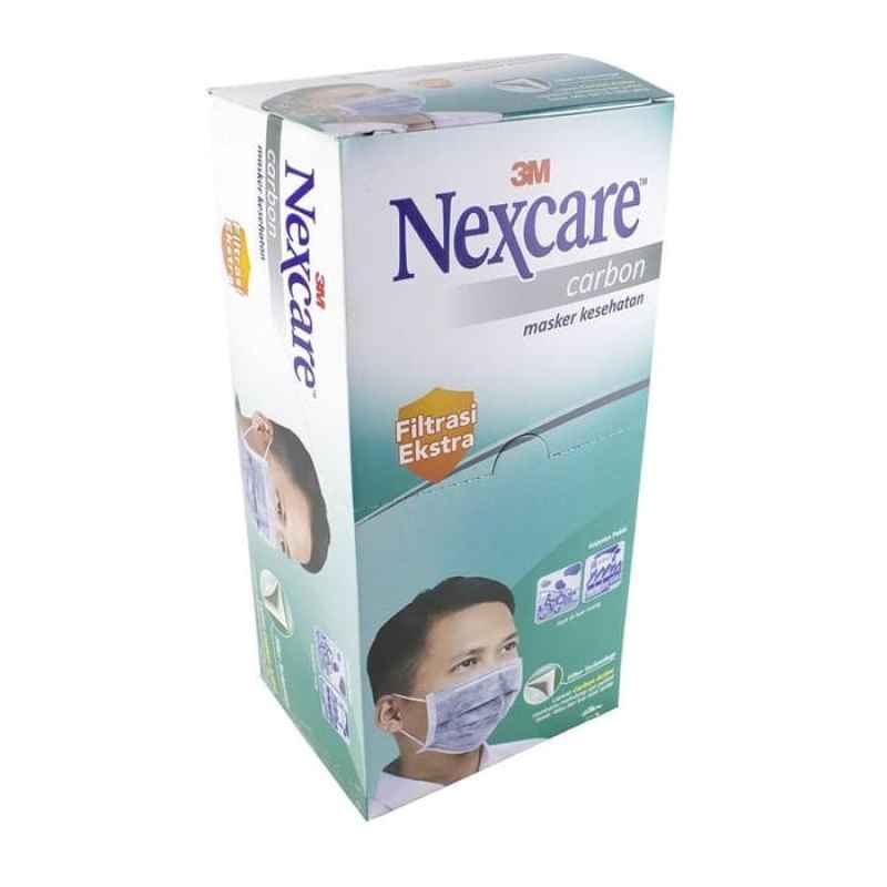 Jual 3m Nexcare Carbon Masker Kesehatan 1 Box Masker Karbon Mp 20