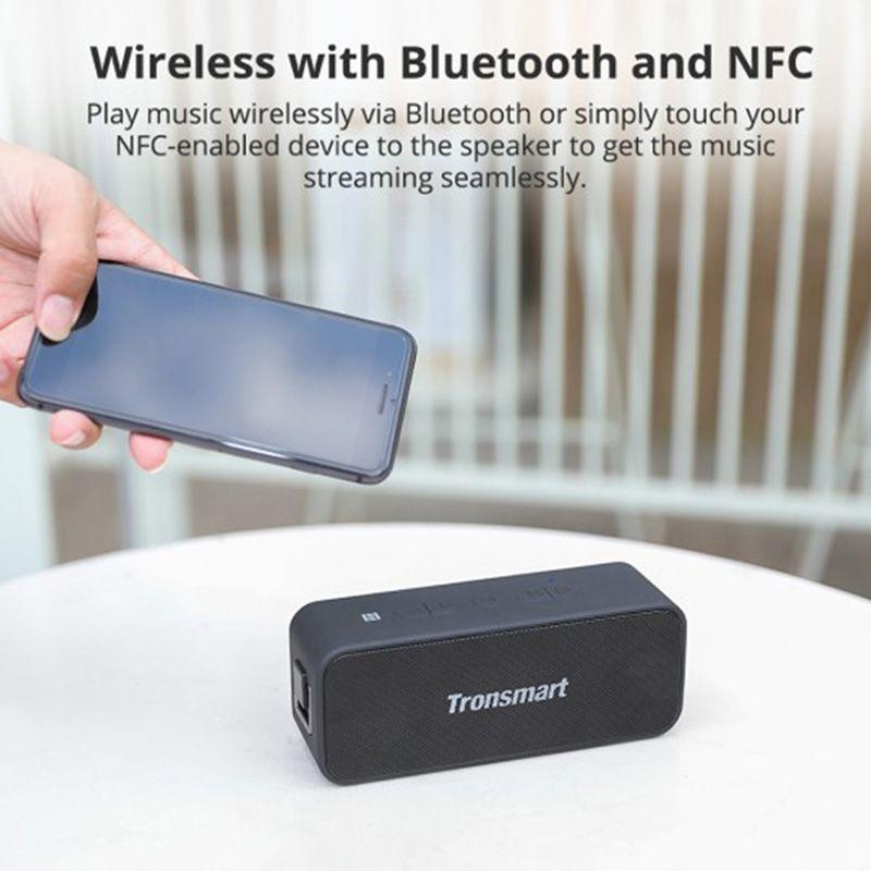 Jual Tronsmart T2 Plus Waterproof Portable Extra Bass Speaker Bluetooth Online Februari 2021 Blibli