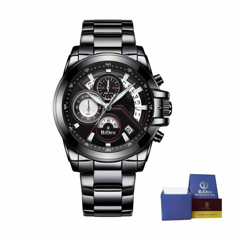 Jual Biden Fashion Cool Bisnis Waterproof Stainless Steel Jam Tangan Pria Online September 2020 Blibli Com