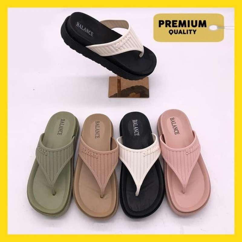 PREMIUM SANDAL WANITA JEPIT BALANCE 1605 Fit Flop Sandal Jepit