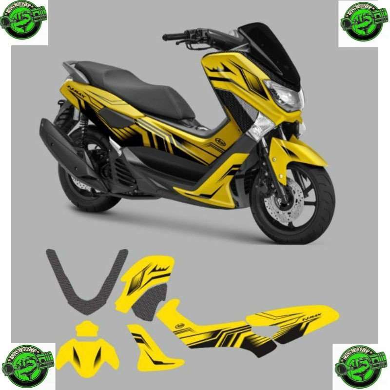 Promo Striping Plisir Dekal Decal list body Motor YAMAHA NMAX OLD