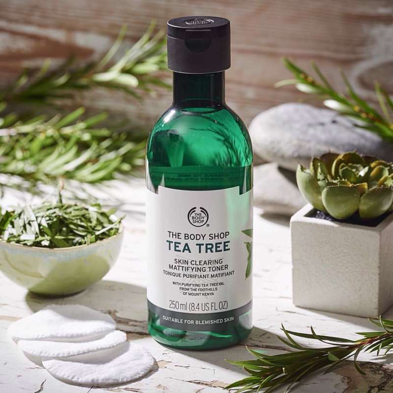 the body shop tea tree skin clearing facial wash harga