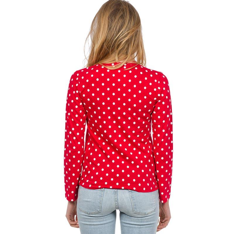 commes des garcons polka dot