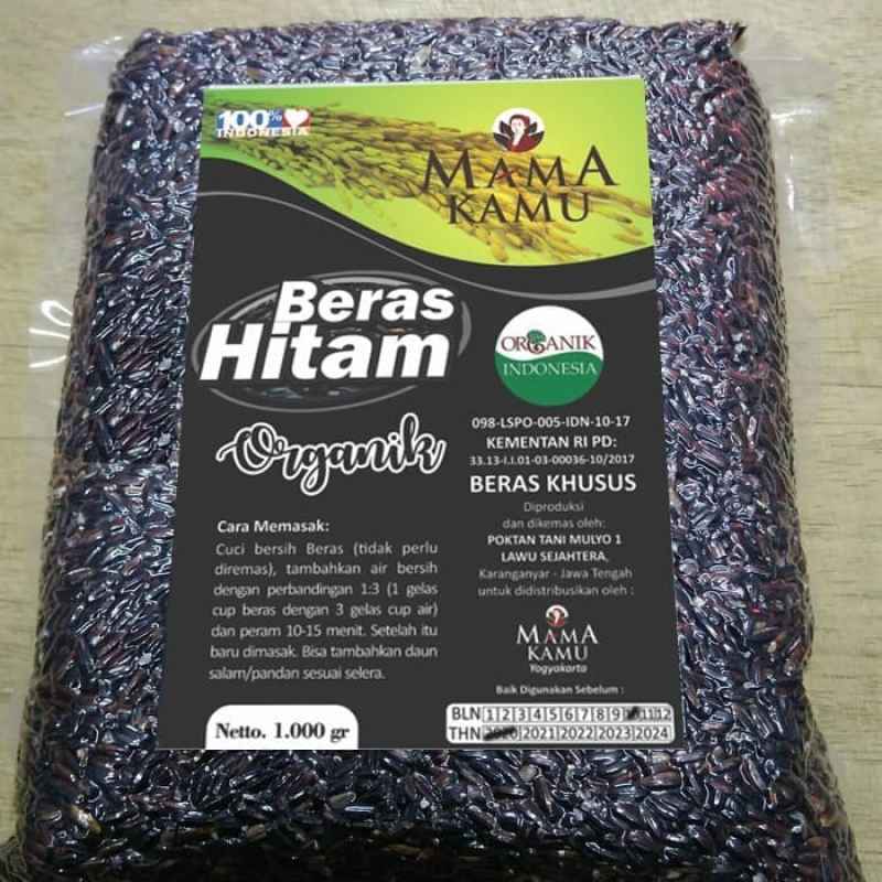 Jual Beras Hitam Anik 1 Kg Mama Kamu Online April 2021 