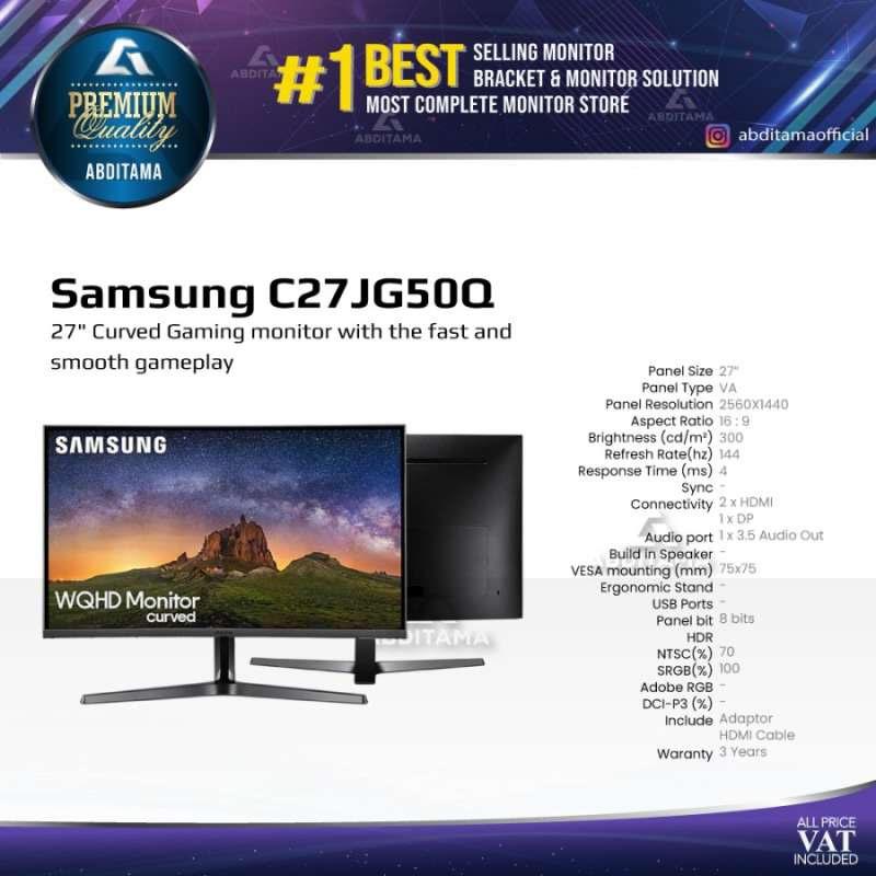 Samsung LC27JG50 Monitor LED Gaming 