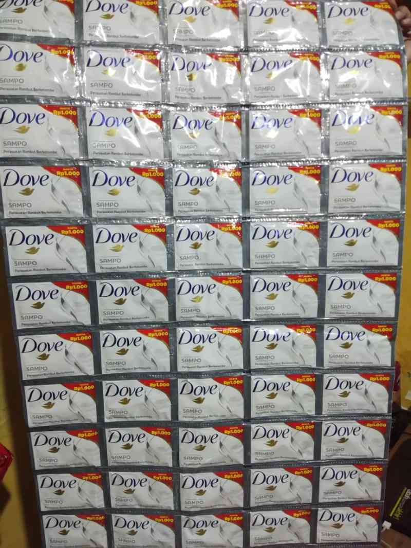 Jual Shampoo Dove Grey 9 mL 480 Sachet Karton di Seller Toko