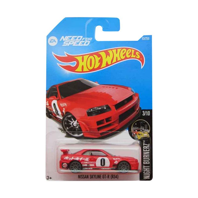jual hot wheels nissan skyline r34