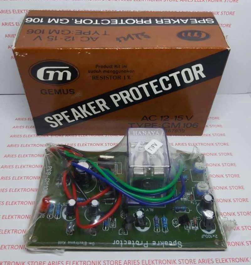 Jual KIT SPEAKER PROTECTOR STEREO GM 106 di Seller Aries